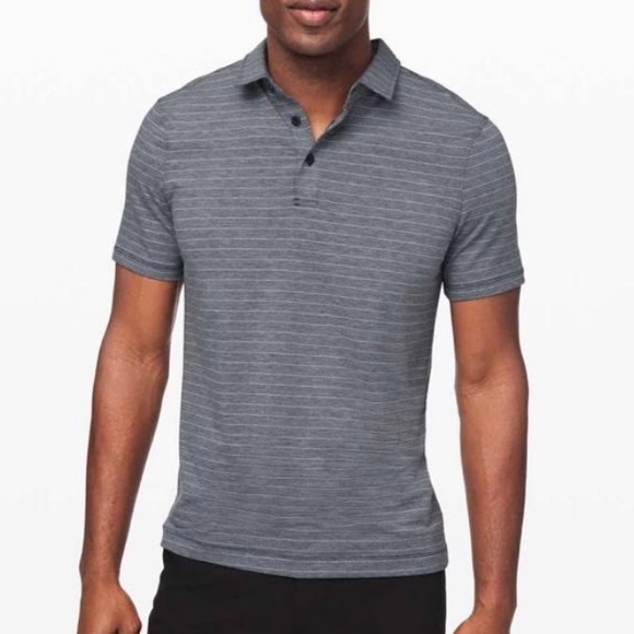 Lululemon Mens Evolution Short Sleeve Polo - Picture 1 of 4